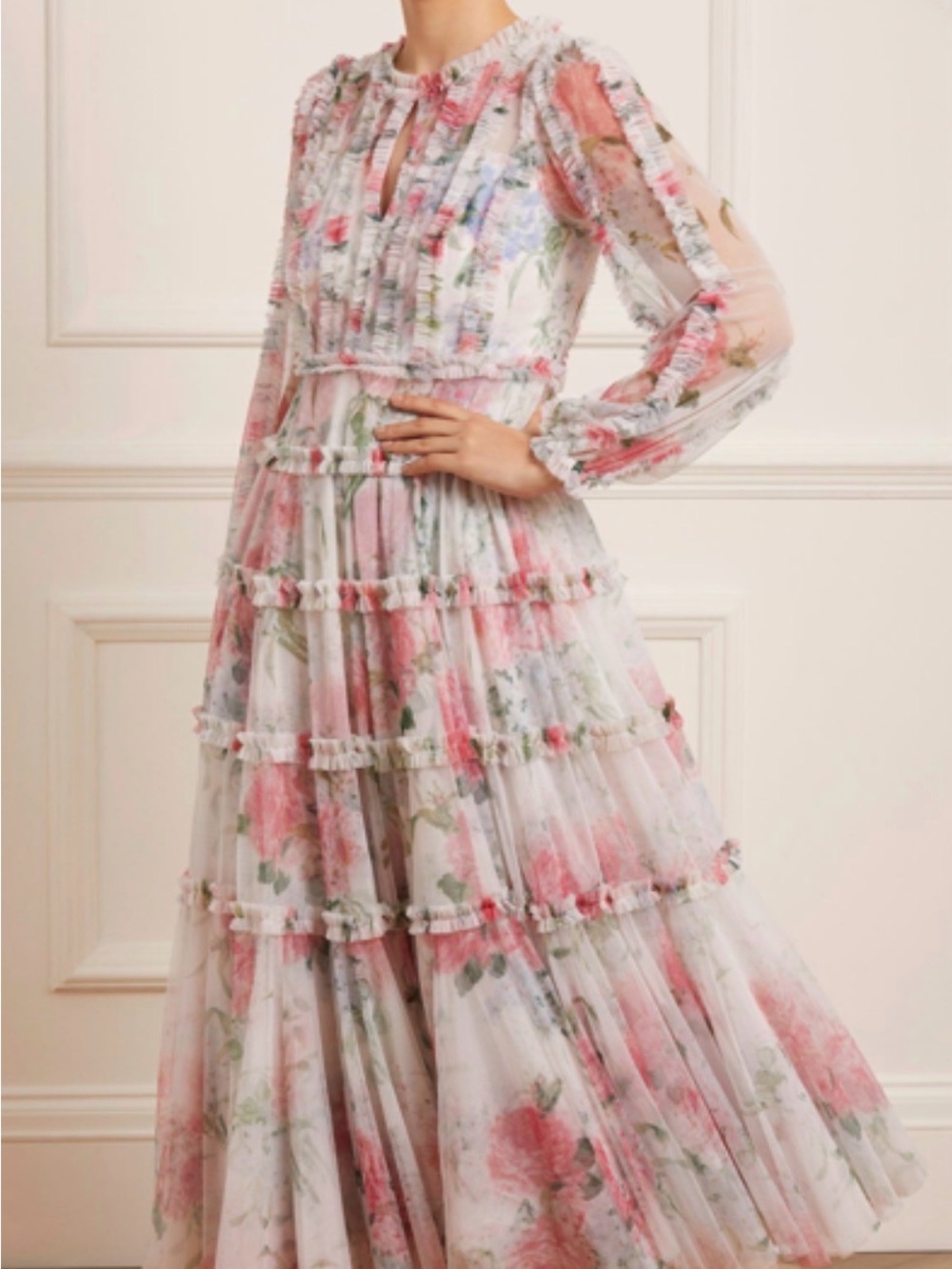 Needle & Thread Sweet Posy Ankle Gown
